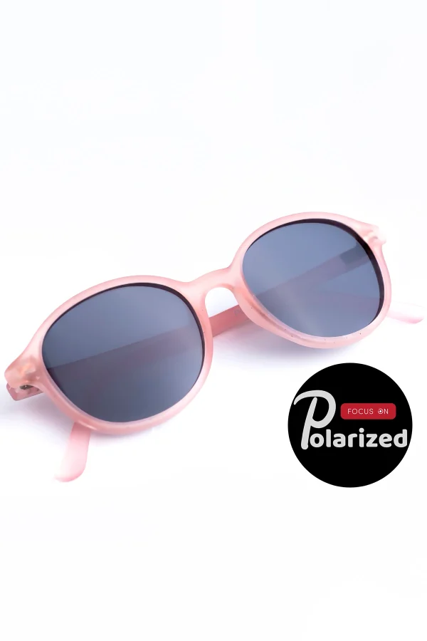 1-4 Yaş Polarize Çocuk Güneş Gözlüğü - Pembe