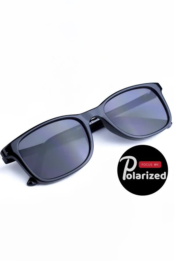 4-8 Yaş Polarize Çocuk Güneş Gözlüğü - Siyah