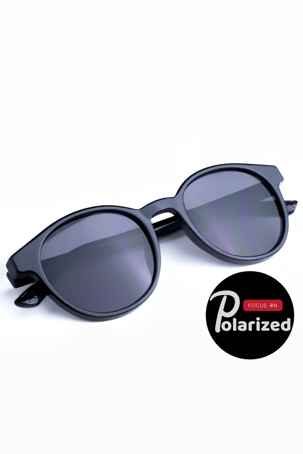 2-8 Yaş Polarize Çocuk Güneş Gözlüğü - Siyah