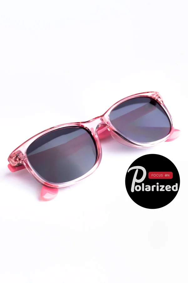 2-5 Yaş Polarize Çocuk Güneş Gözlüğü - Pembe