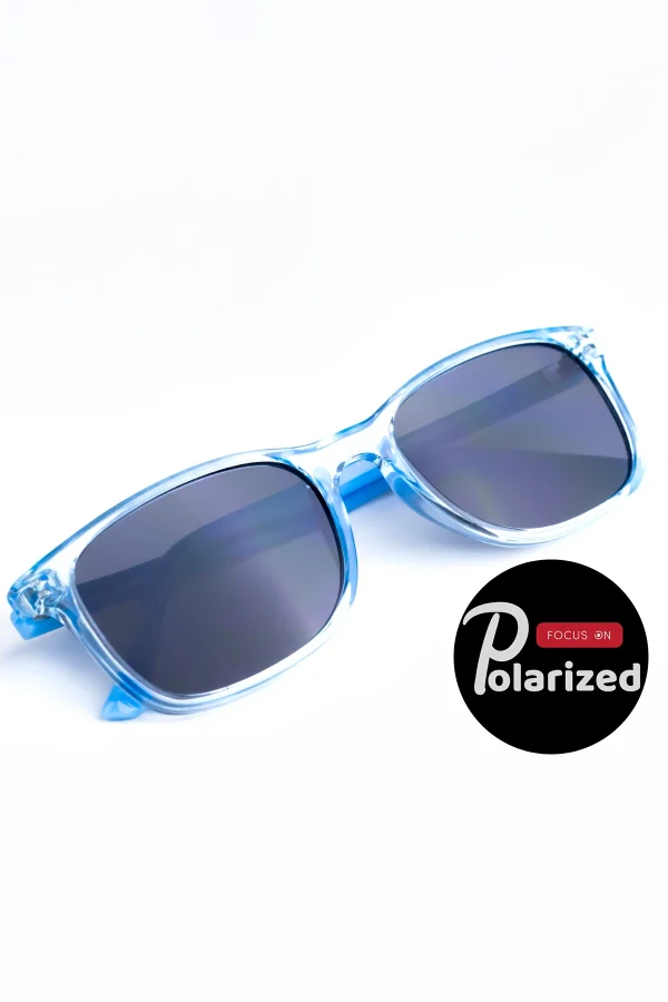4-8 Yaş Polarize Çocuk Güneş Gözlüğü - Mavi