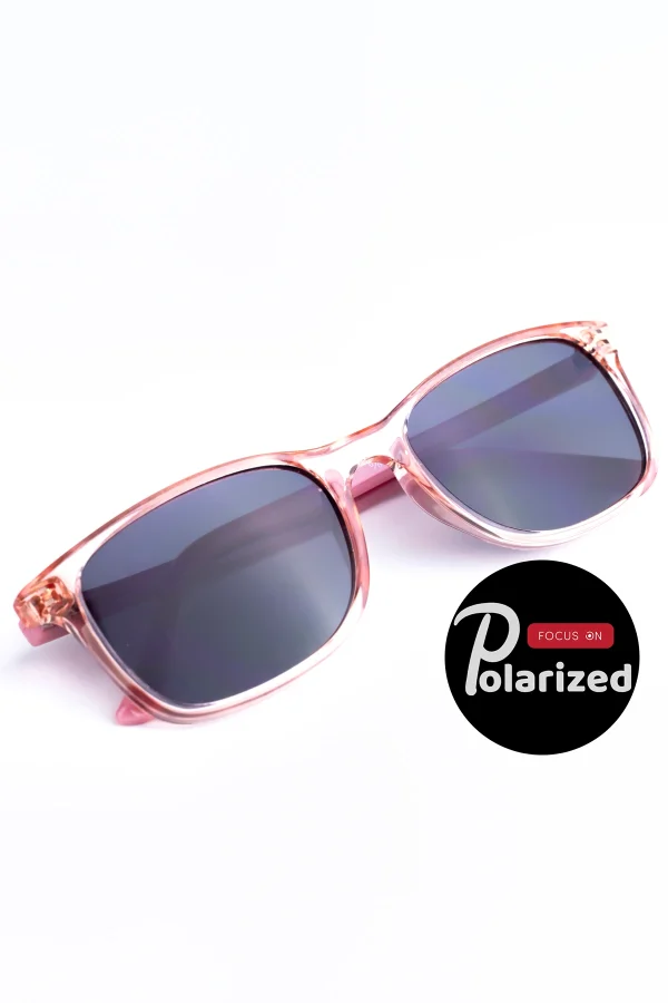 4-8 Yaş Polarize Çocuk Güneş Gözlüğü - Pembe